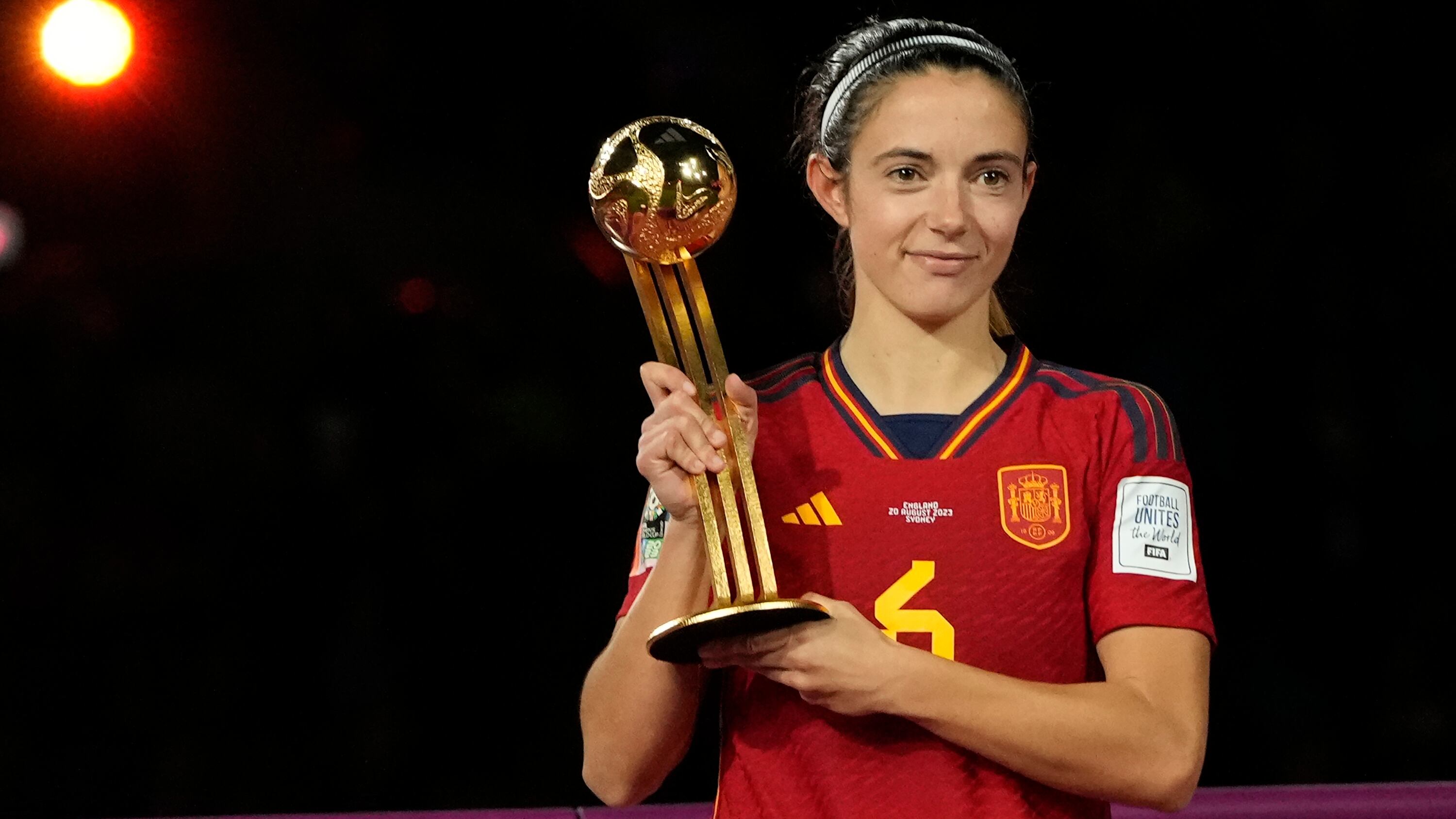 Aitana Bonmatí, ganadora del Balón de Oro femenino 2023.