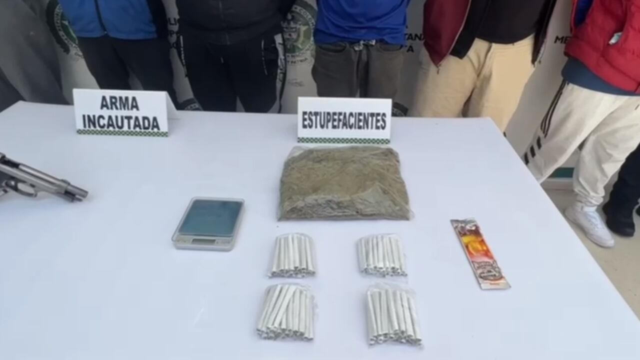 Golpe contra el microtráfico: desmantelan a los ‘Park Way’, la banda que tenía lleno de drogas al reconoció parque en Bogotá