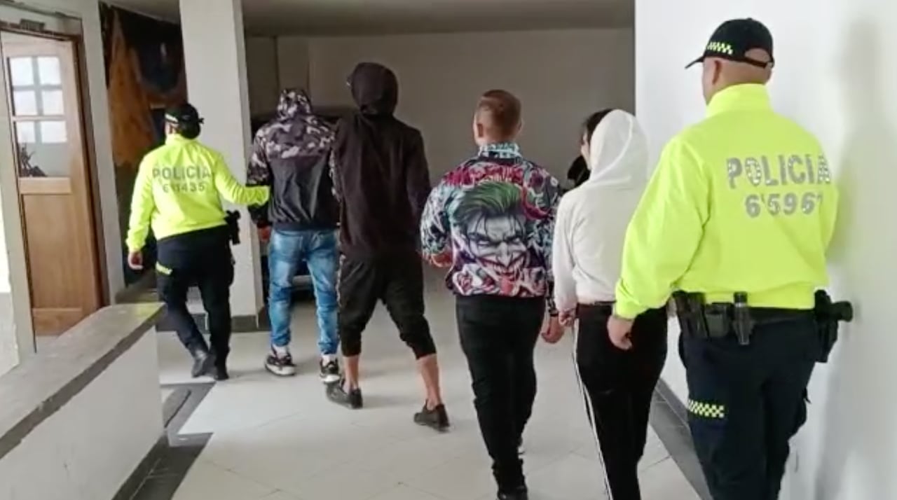 Cuatro personas fueron capturadas