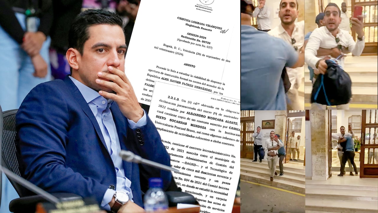 El senador Álex Flórez, quien se hizo famoso por insultar a policías que trataron de controlar un escándalo que protagonizó en estado de alicoramiento en Cartagena, ahora es investigado por lavado de activos.