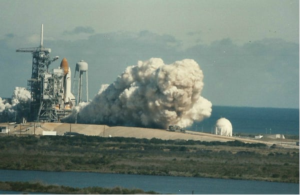 Fotografías inéditas del trasbordador Challenger 