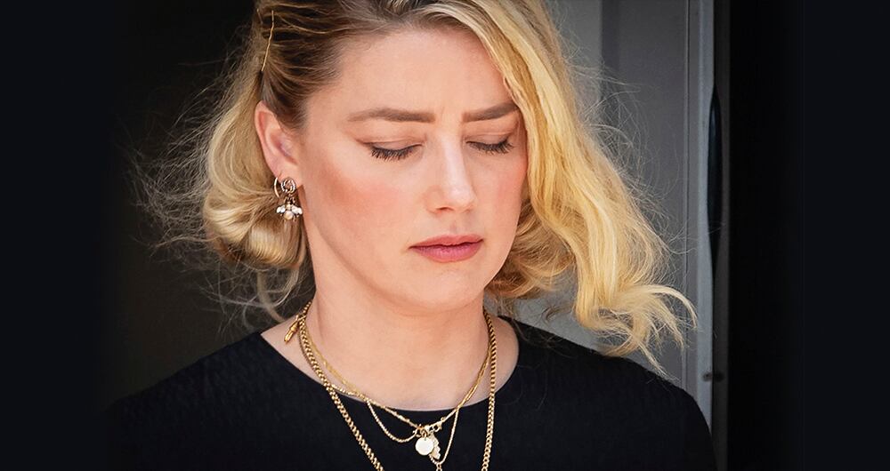 La actriz Amber Heard. 