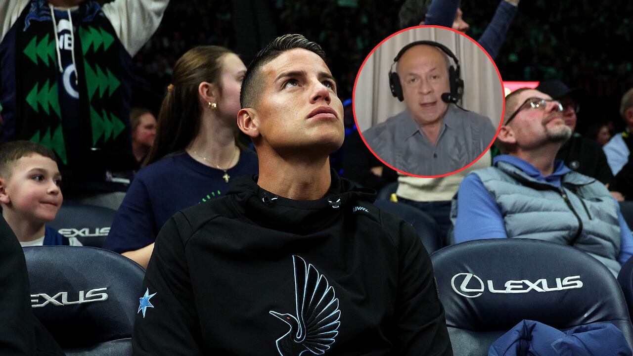 Carlos Antonio Vélez habló sobre la situación de las visa para James Rodríguez en Estados Unidos.