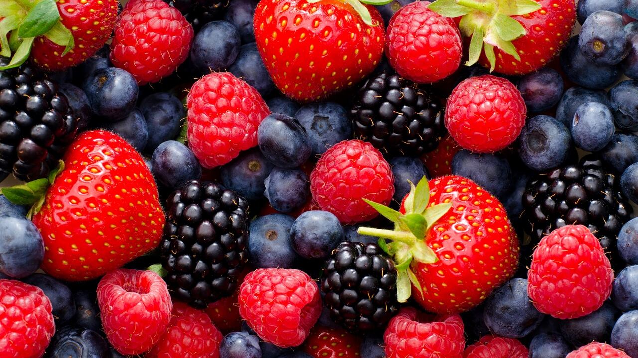 Los frutos rojos ayudan a mantener los niveles de colágeno que necesita la piel