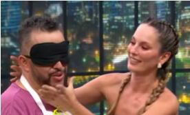 Claudia Bahamón le jugó broma a Franko Bonilla en MasterChef Celebrity