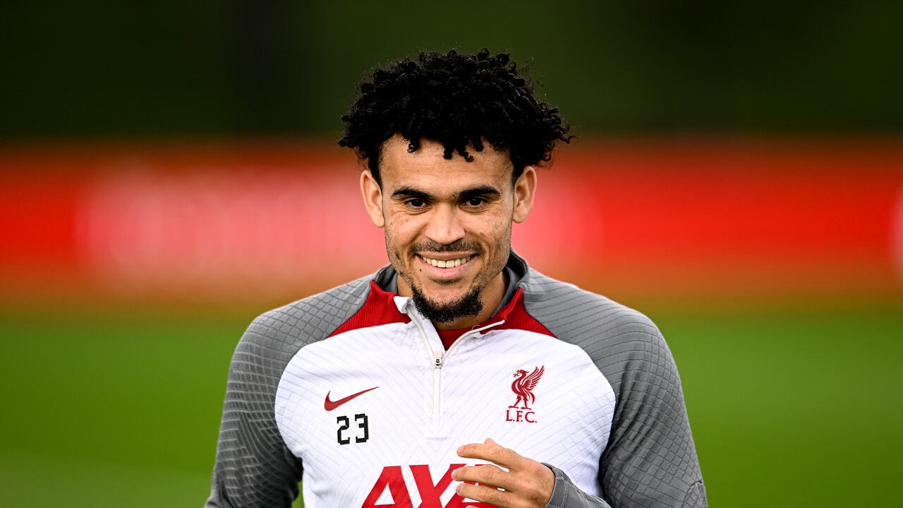 Luis Díaz, sonriente al saber que volverá a las canchas con Liverpool
