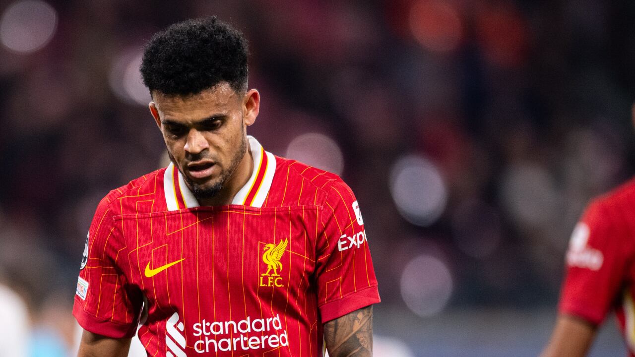 Luis Díaz, delantero del Liverpool