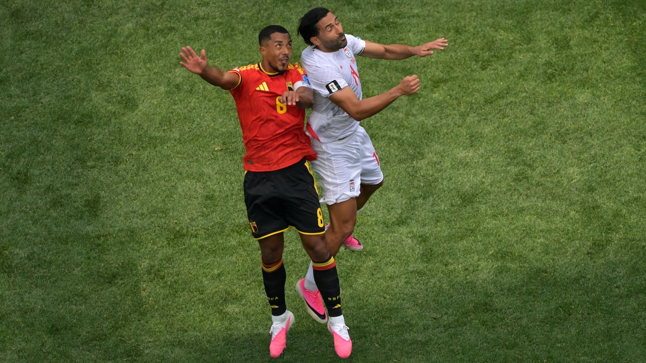 Empate entre Bélgica e Irán remece el grupo G del Mundial 2026.