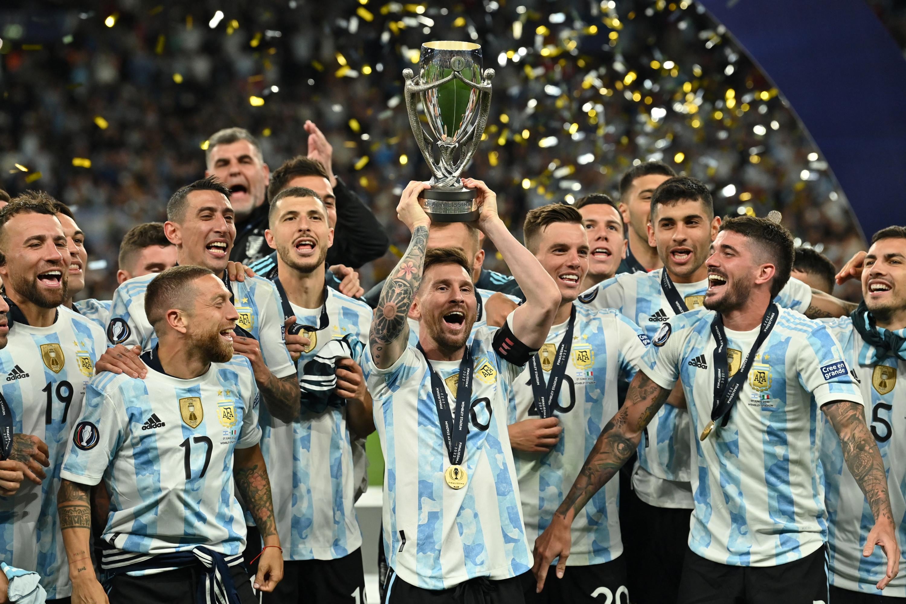 Argentina conquista la Finalissima al superar 3-0 a Italia.