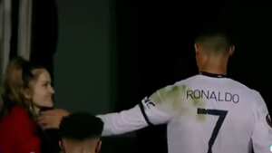 Cristiano ya ha tenido un par de actitudes similares desde que regresó a Inglaterra