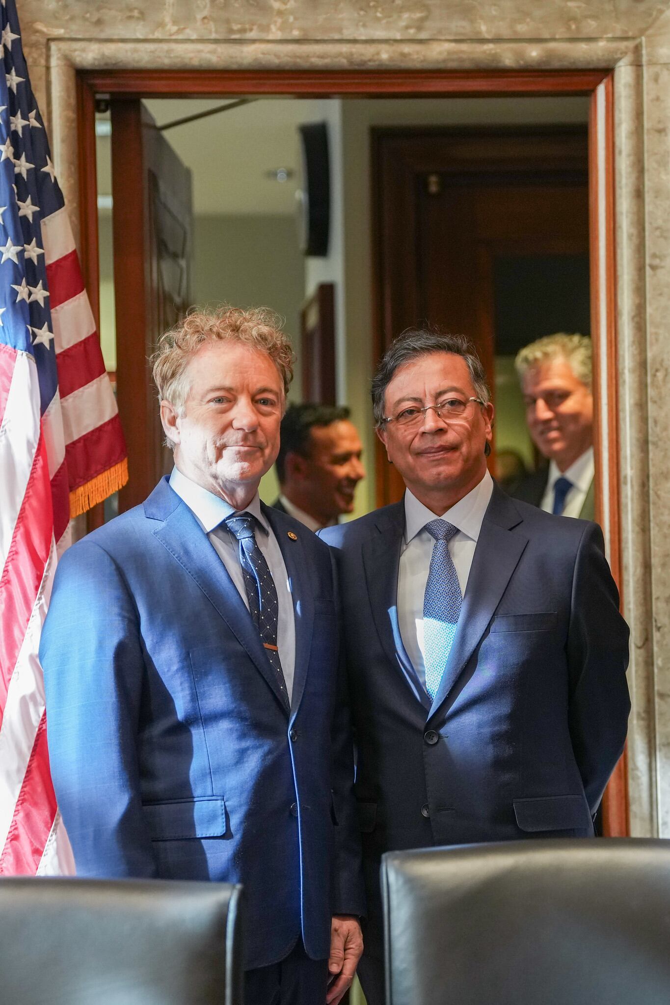 Rand Paul y Gustavo Petro