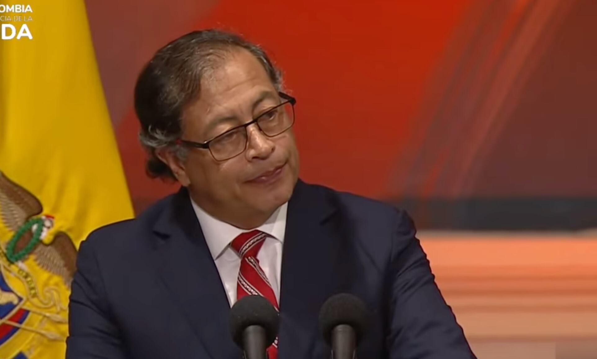 Discurso del presidente Gustavo Petro.