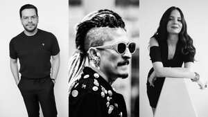 Juan Pablo Socarrás, Jeferson Ospina y Vanessa Rosales.