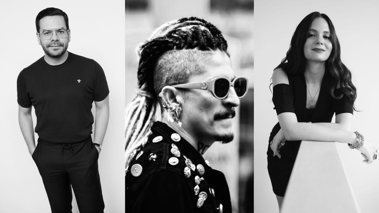 Juan Pablo Socarrás, Jeferson Ospina y Vanessa Rosales.