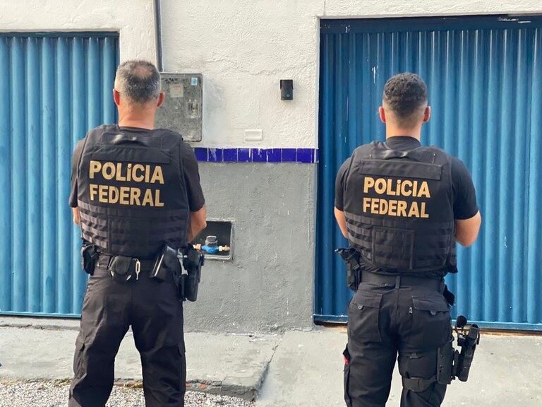 La Policía Federal, junto con el Ministerio de Trabajo, realizaron el operativo.