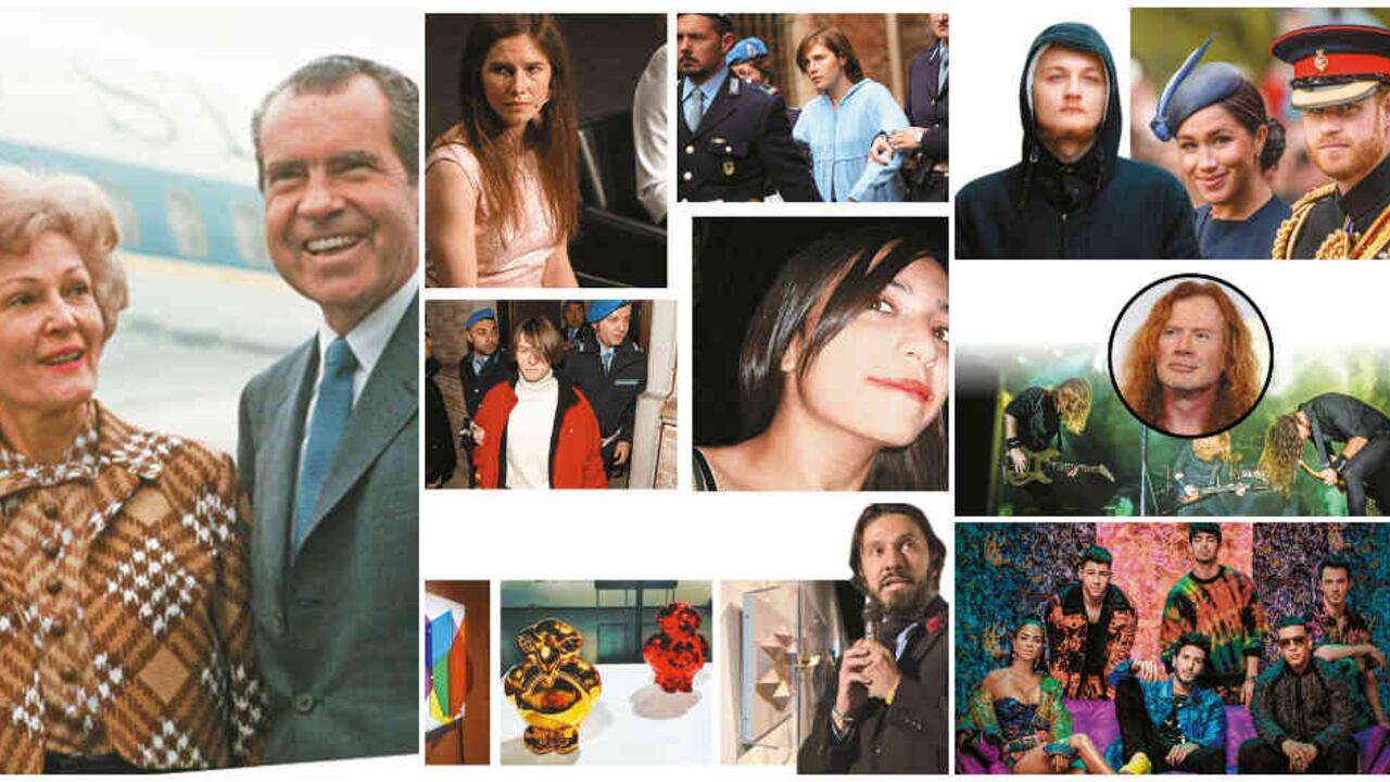 El hombre, de 19 años, fue atrapado y encarcelado; el periodista reveló que Richard Nixon golpeaba a su esposa; Amanda Knox volvió a Italia por primera vez; Dave Mustaine tiene cáncer de garganta, Sebastián Yatra canta con los Jonas Brothers y el hombre que lleva artistas colombianos emergentes a Tokio.