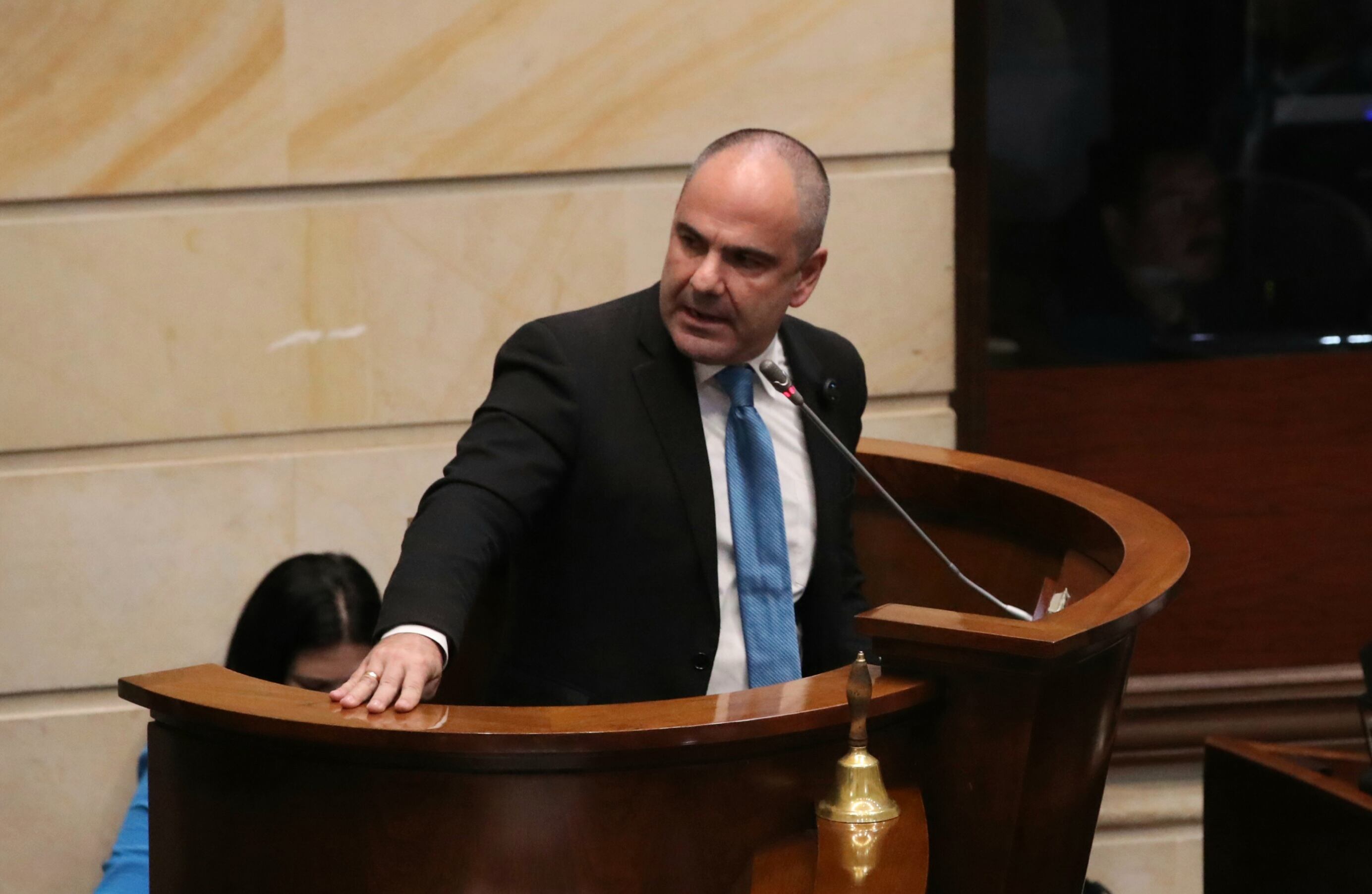 Centro Democrático en acto de solidaridad tras el atentado en contra del Senador Miguel Uribe Turbay.