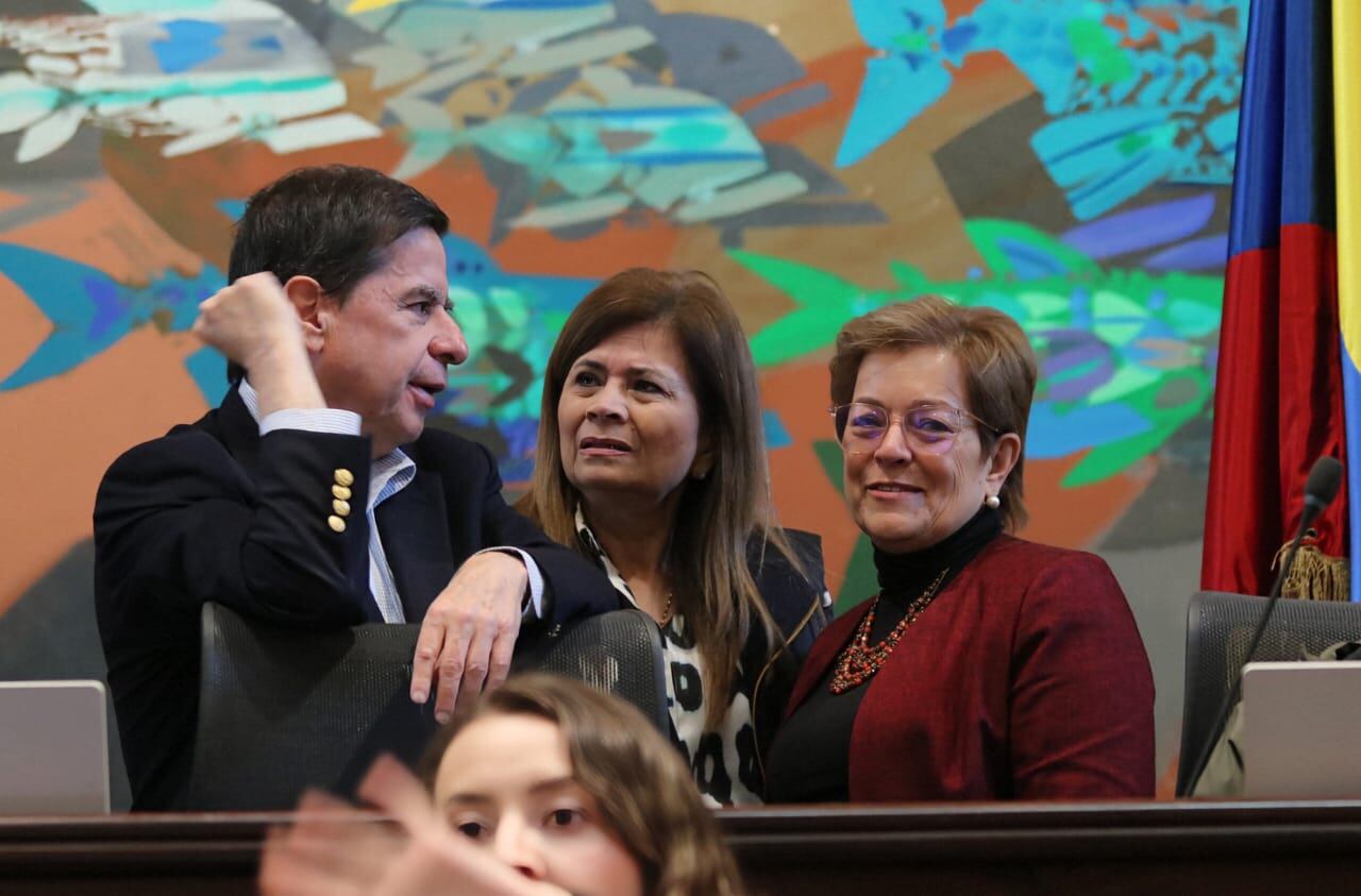 La ministra de Trabajo, Gloría Ramírez, participó de las discusiones sobre la reforma laboral en el Cámara. Foto: Ministerio de Trabajo.