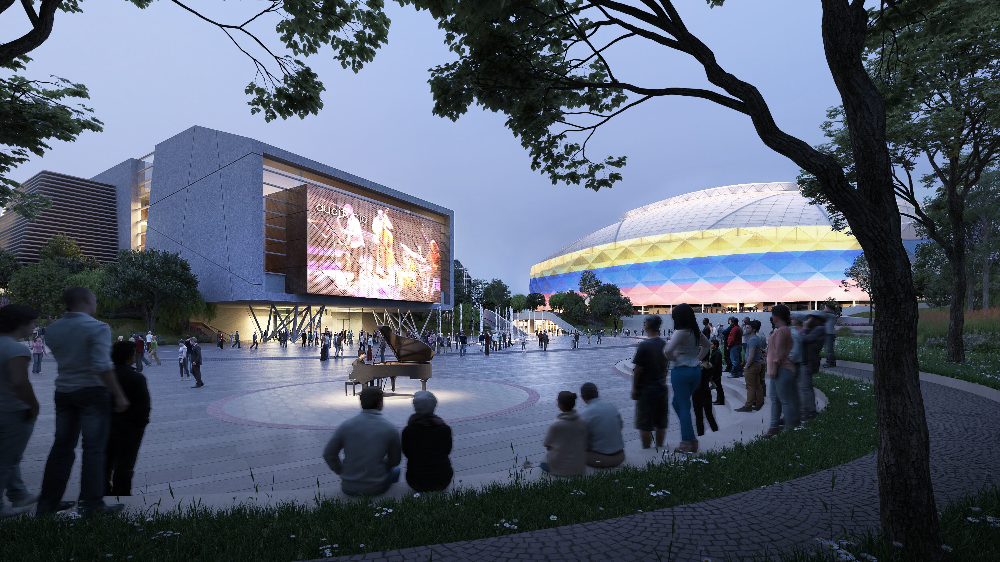 Así se espera que se vea el nuevo estadio El Campín y todo su complejo