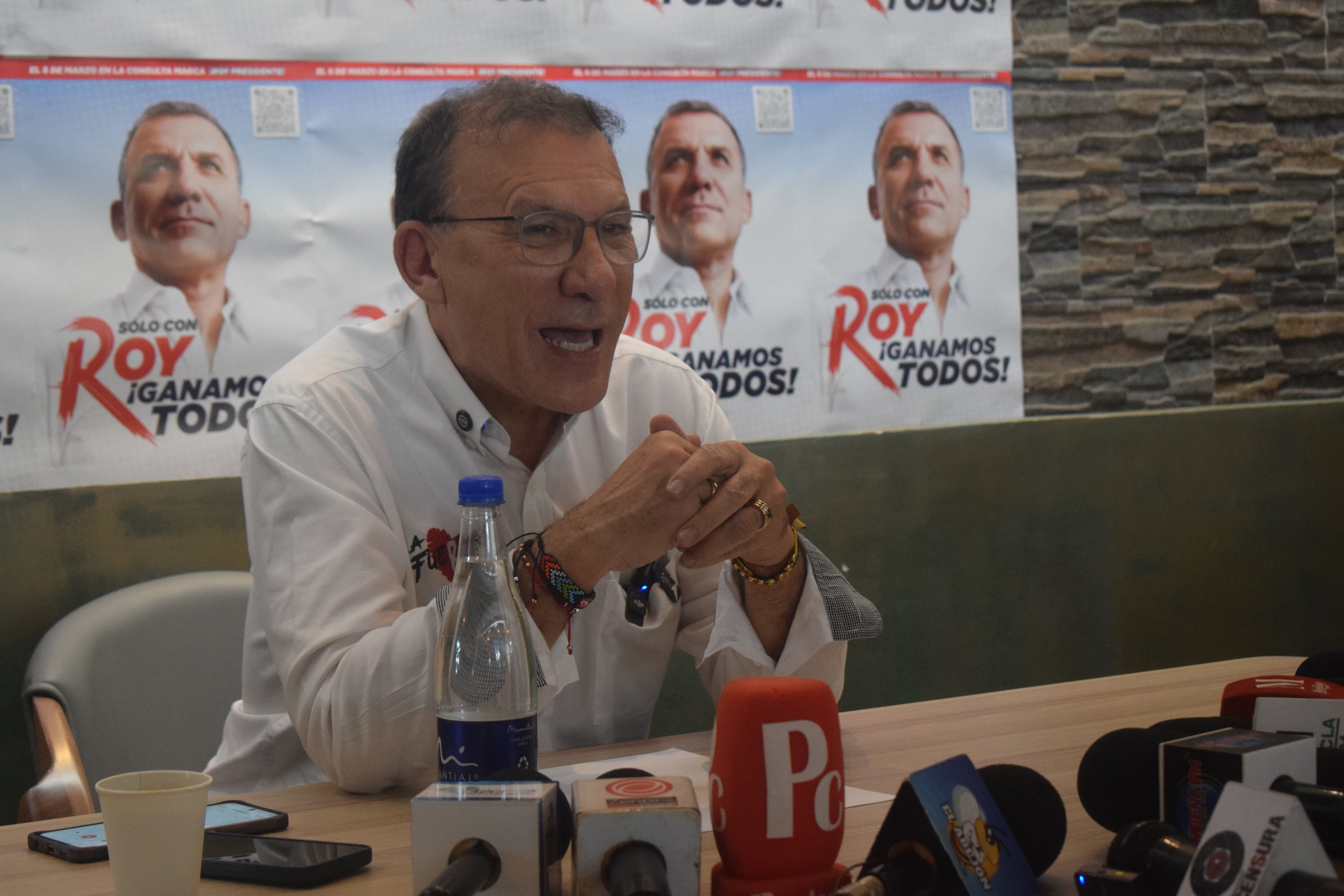 Roy Barreras en la ciudad de Popayán, Cauca, enero 24 de 2026.
