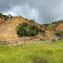 Así quedó el paso vehicular en la vía Panamericana a la altura de Rosas, Cauca