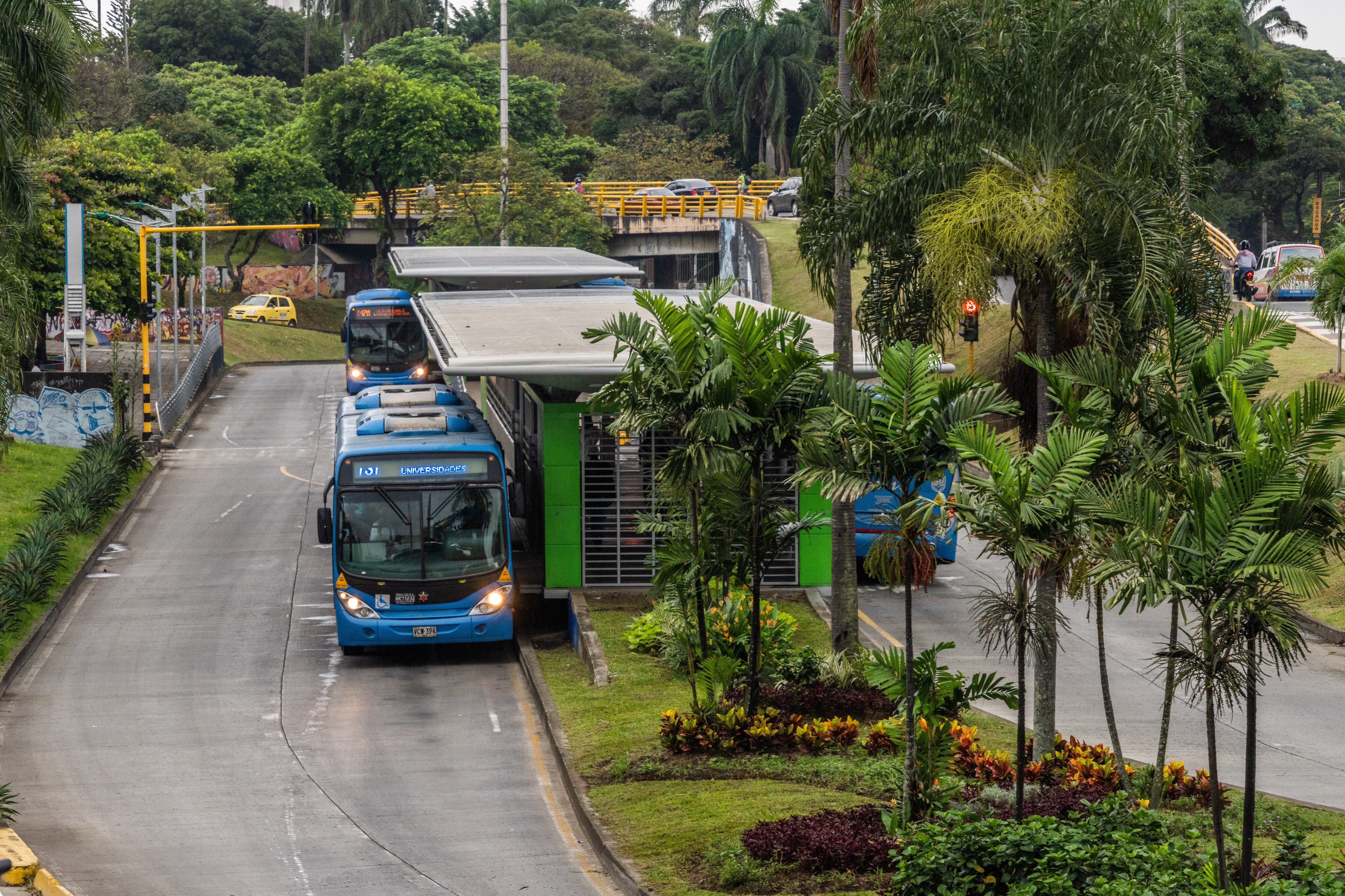 Masivo Integrado de Occidente Sistema de Transporte buses de Cali.