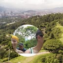 Violento atraco en el cerro El Volador de Medellín.