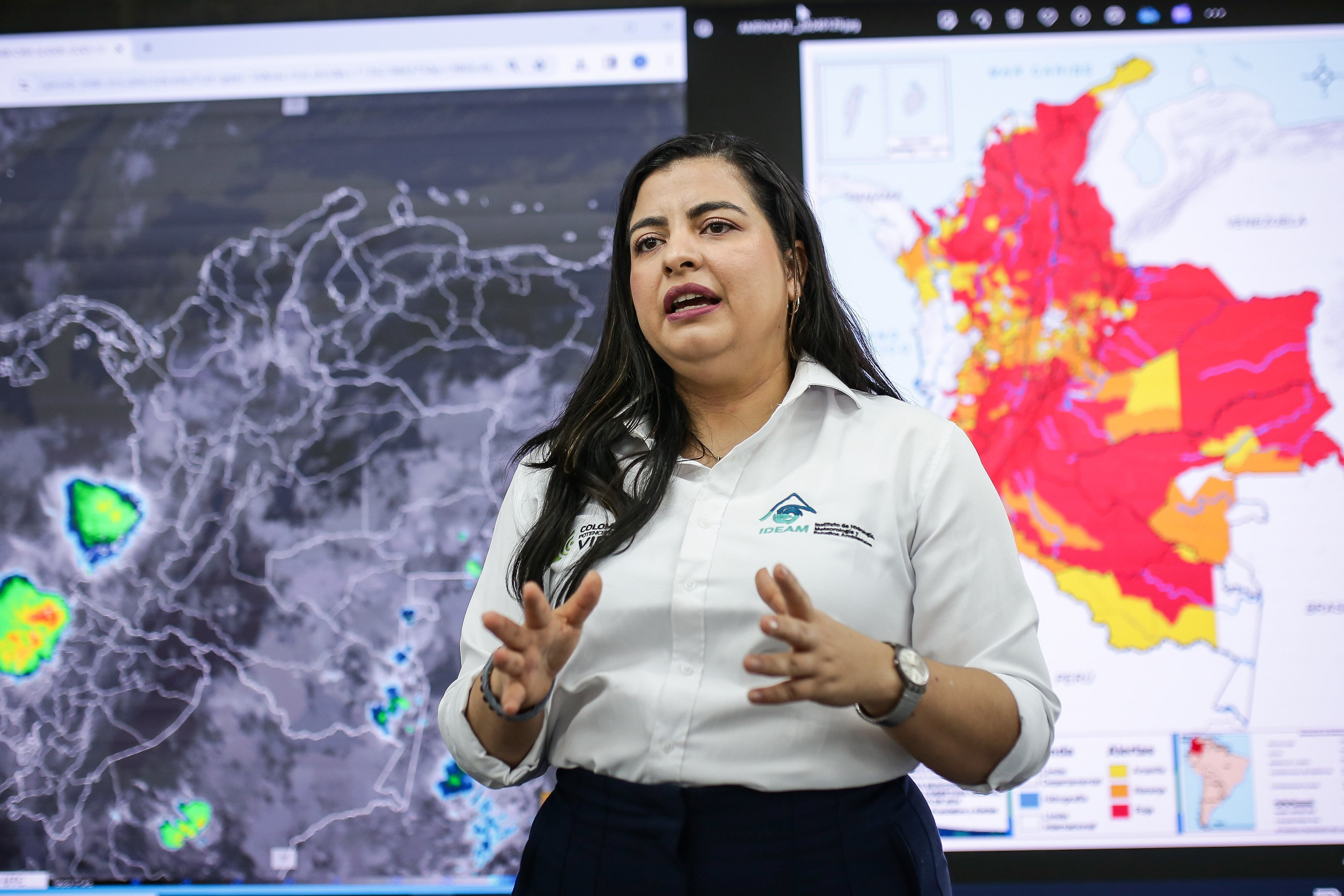 Ghisliane Echeverry, directora del Instituto de Hidrología, Meteorología y Estudios Ambientales (Ideam)