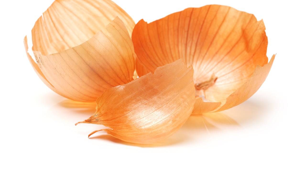 Cebolla, cáscara de cebolla