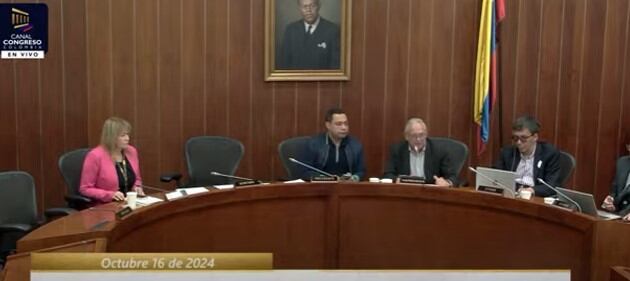 Primer estudio de la reforma tributaria 2024 en Comisión IV de Senado.