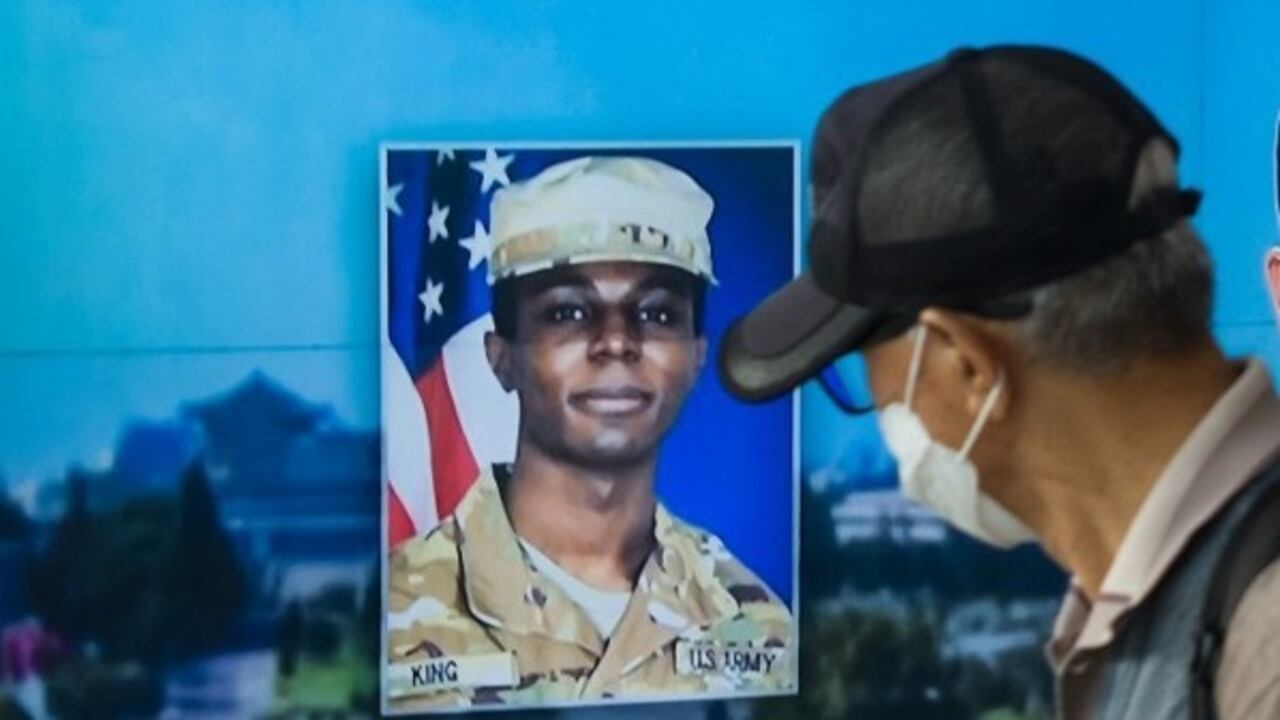 Soldado estadounidense Travis King.