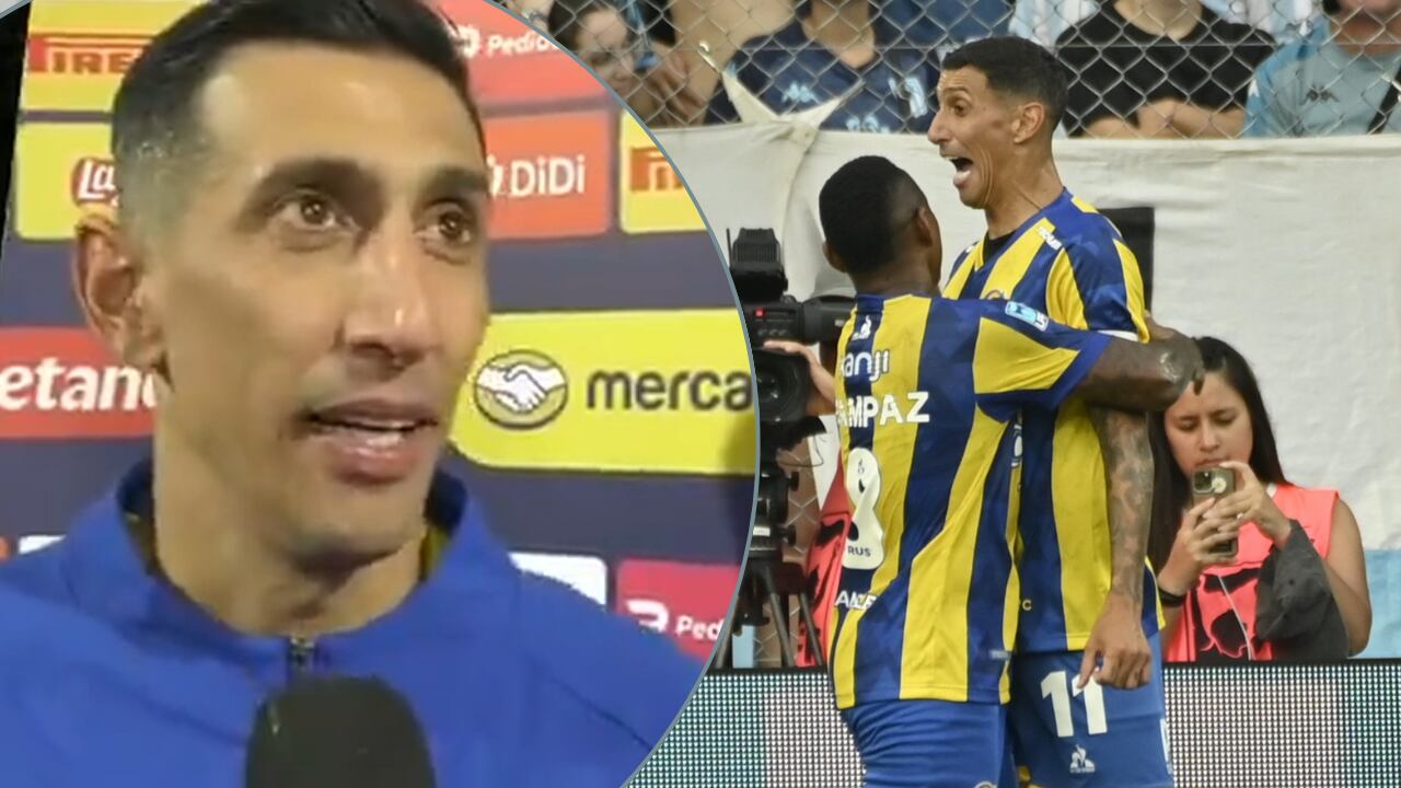 Ángel Di María reveló charla para convencer a Campaz de que se quede en Central.
