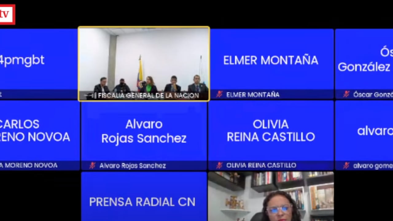 Jhonier Leal en la audiencia en la que aceptó cargos