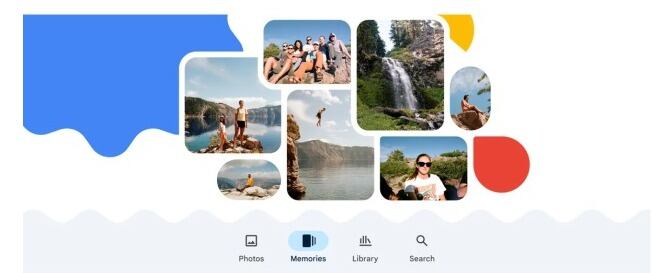 Una nueva vista de 'Recuerdos' en Google Fotos.