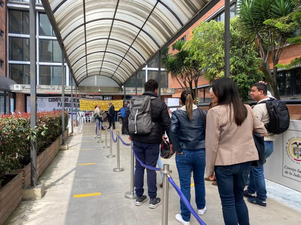 Complejo Judicial de Paloquemao, Bogotá.
