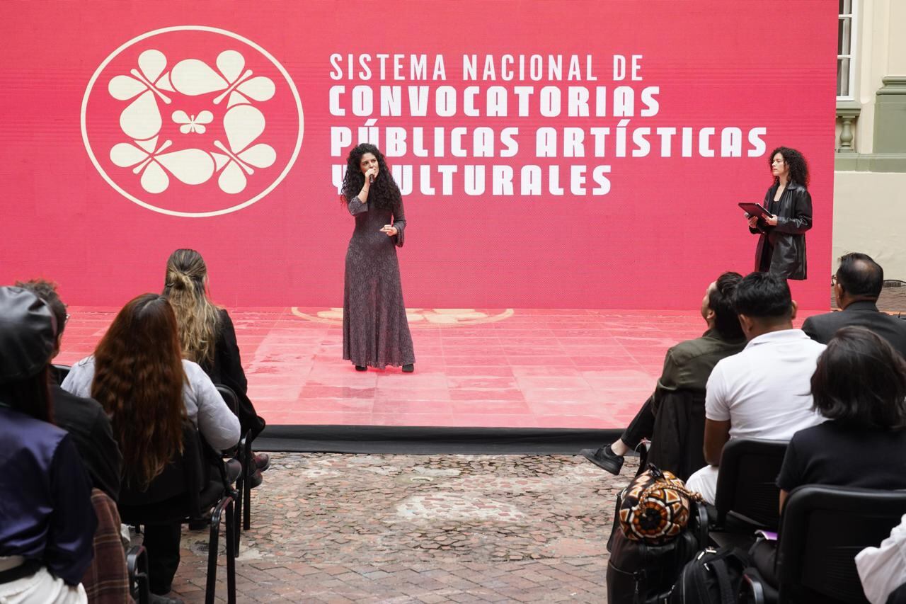 Postales del lanzamiento del SINAC, en febrero de 2026. El nuevo portal de convocatorias de MinCulturas promete revolucionar el sector.