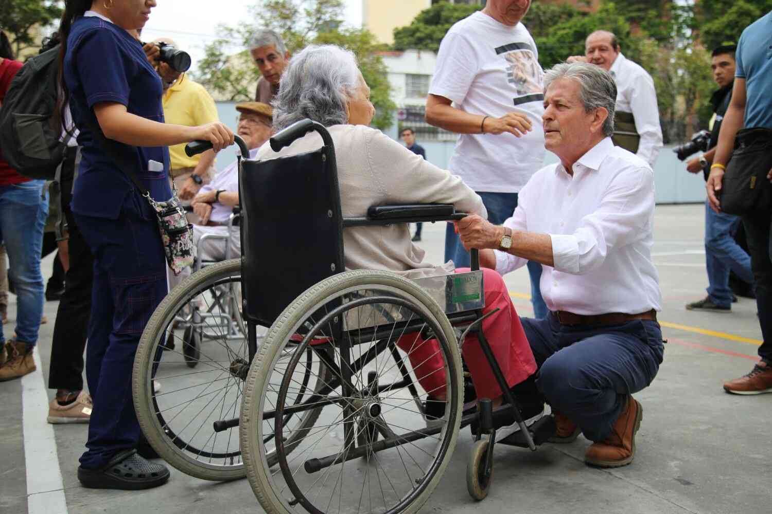 Leonidas Gómez, candidato a la gobernación de Santander. Foto: Liliana Rincón