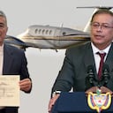 Gustavo Petro y diputado avioneta del vuelo Cali -Bucaramanga