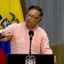 Presidente Gustavo Petro en su discurso.