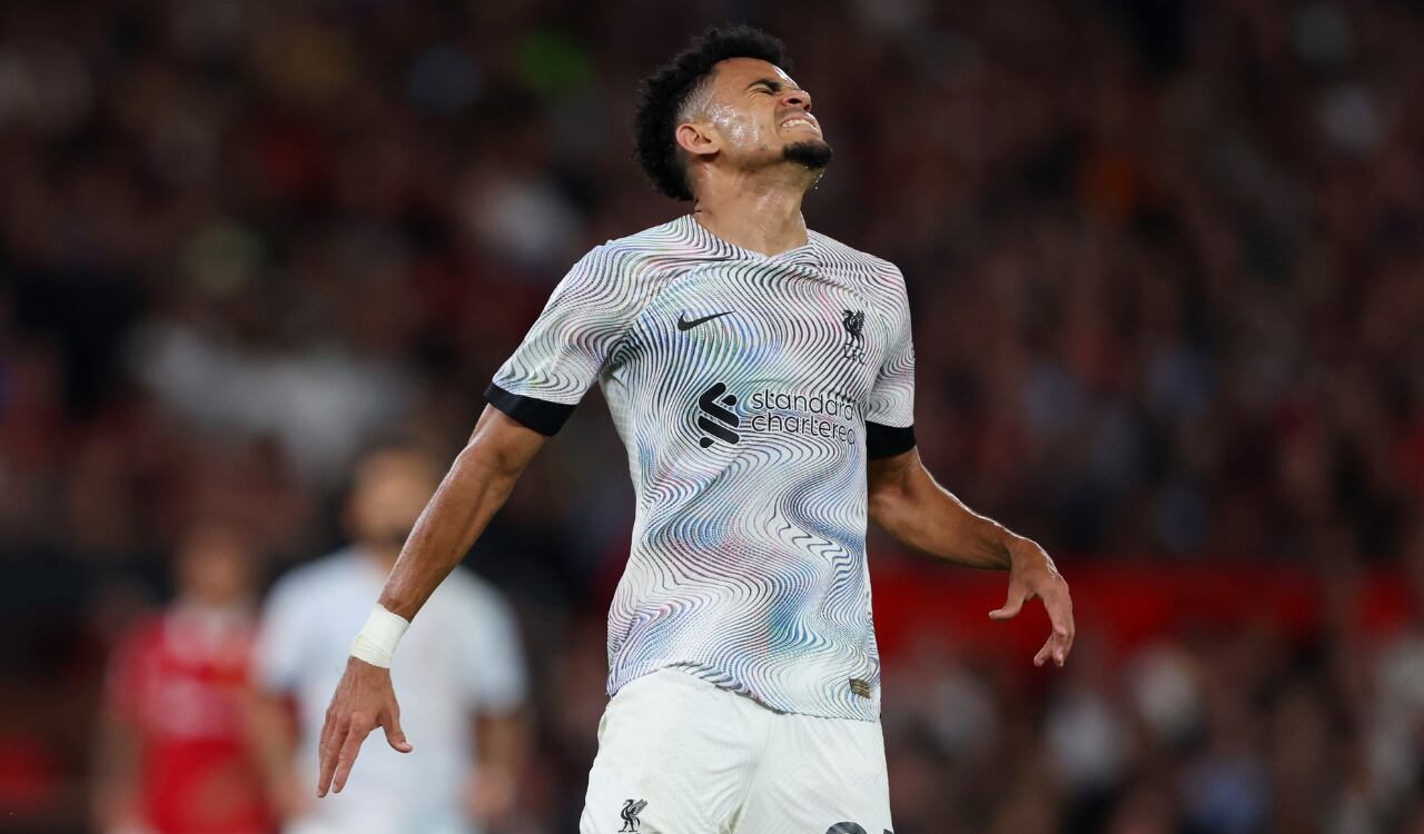 Luis Díaz ya marcó su primer gol con Liverpool en la temporada 2022/2023.