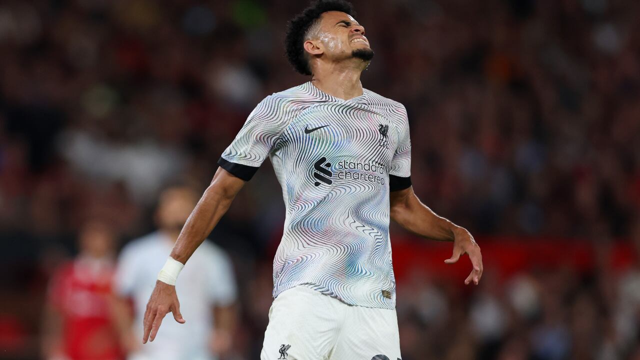 Luis Díaz ya marcó su primer gol con Liverpool en la temporada 2022/2023.