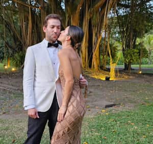 Martín Santos y Natalia Jerez tienen una relación desde el 2022, pero han mantenido su noviazgo en privado.