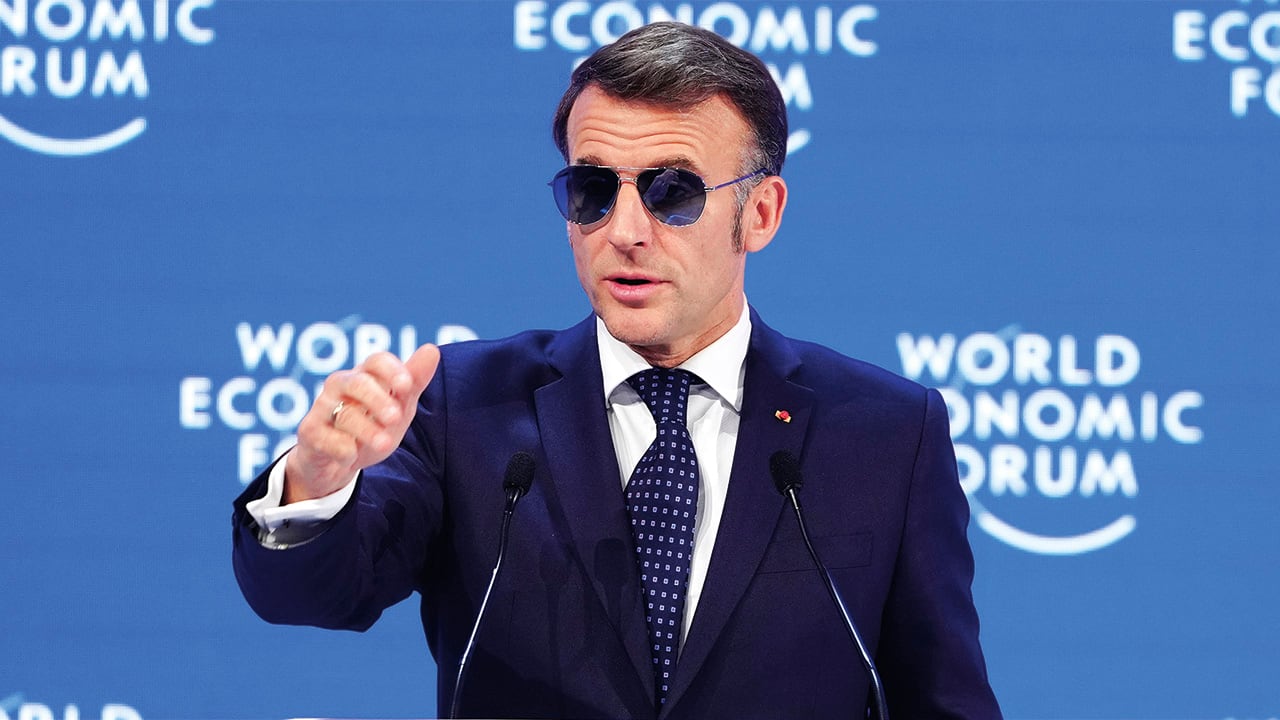 Emmanuel Macron, presidente de Francia.