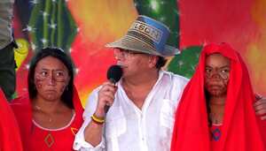 Declaraciones de Gustavo Petro durante su visita a La Guajira