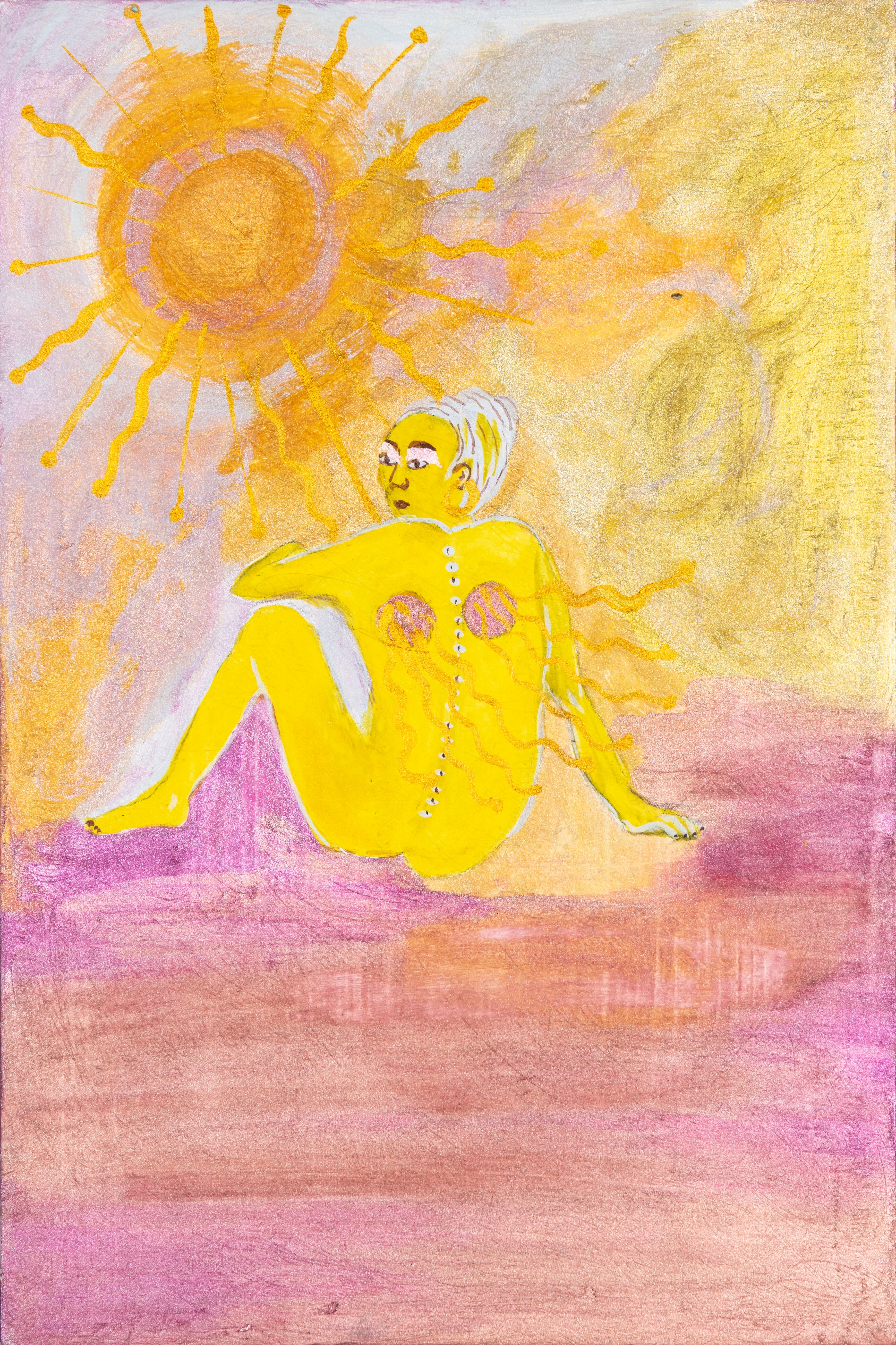 "En sus senos lo que hay son huecos, y por esos huecos pasa la vida, el agua, el aire, el fuego, crecen plantas, la atraviesan las aves y los rayos del sol.", nos dice Luz Lizarazo sobre sus Ágatas, que estarán en Malta hasta el 31 de mayo.