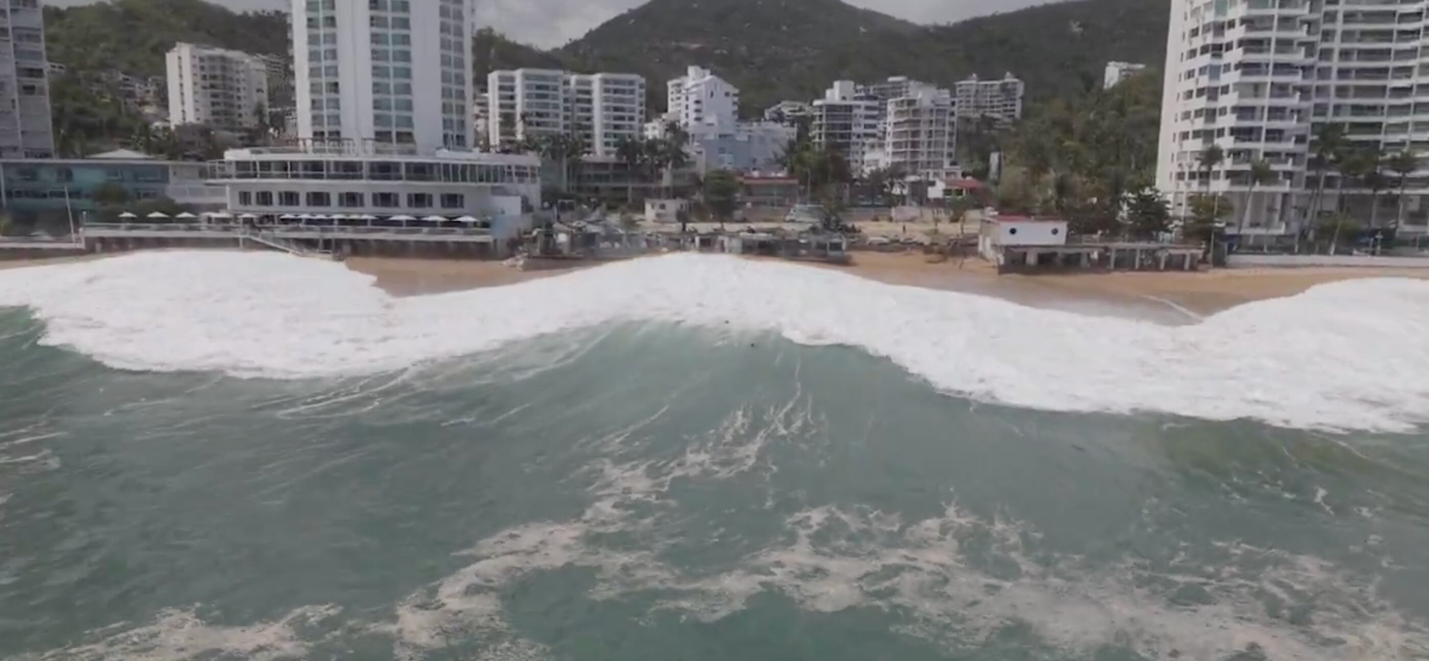 Las impactantes imágenes fueron compartidas en las redes sociales