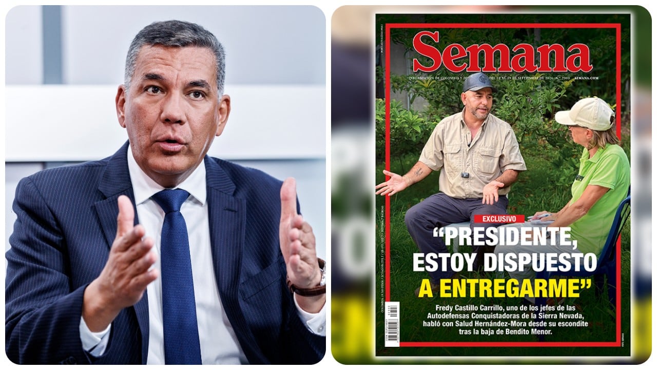 El ministro de Defensa, general (r) Jorge Mora, se pronunció sobre la portada de SEMANA.