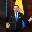 Papa León XIV y el presidente de Colombia, Abelardo de la Espriella.