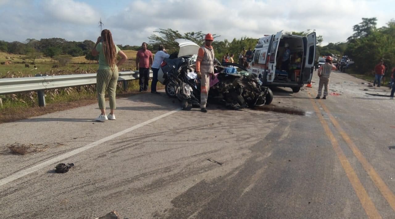 Accidente en Calamar, Bolívar.