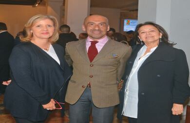 María Eulalia Arteta, Daniel Castro Benítez y Nora Trujillo